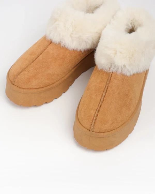 Chaussons Semelles Épaisses - Camel – Image 2