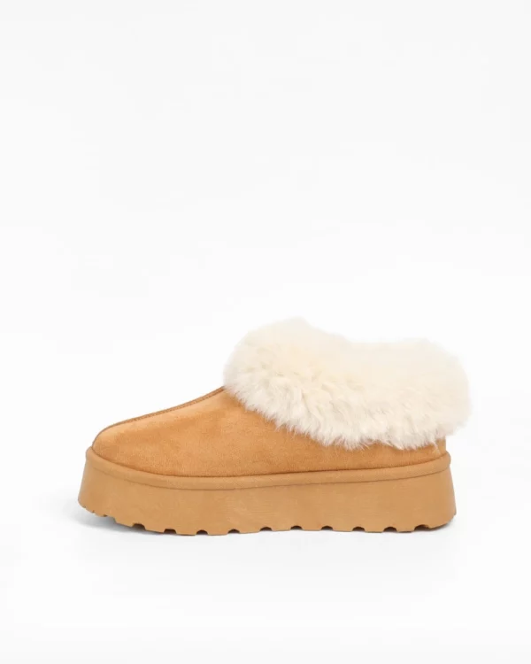 Chaussons Semelles Épaisses - Camel – Image 4
