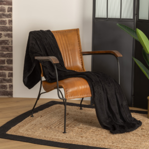 Plaid Refuge Enveloppant (180) - Noir