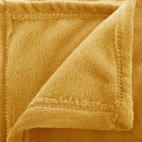 Plaid Refuge Enveloppant (180) - Ocre – Image 2