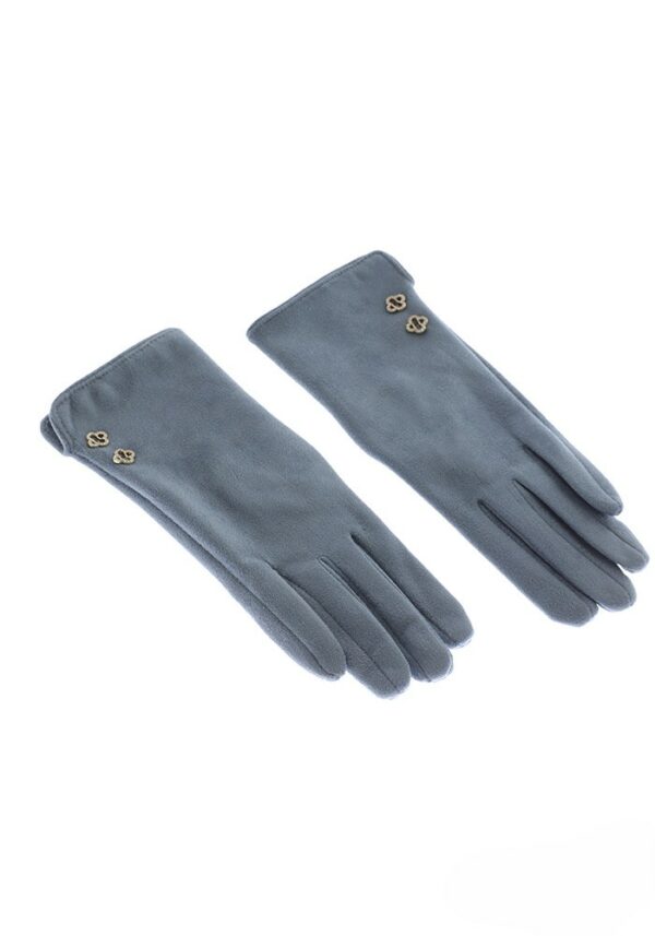 Gants Double Charme - Bleu Ciel
