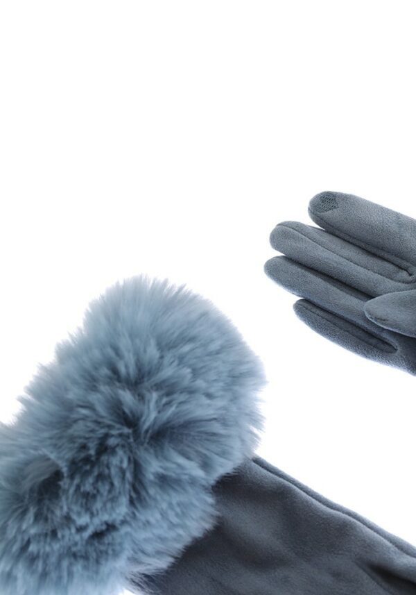 Gants Caresse Royale - Bleu Ciel – Image 3