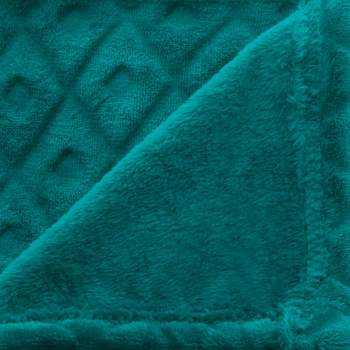 Plaid Océan de Chaleur (230) - Bleu Losange – Image 2