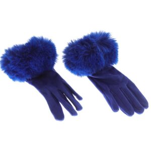 Gants Caresse Royale - Bleu Roi