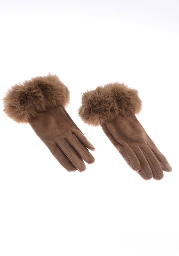 Gants Caresse Royale - Camel