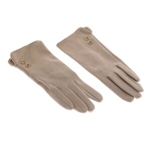 Gants Double Charme - Crème
