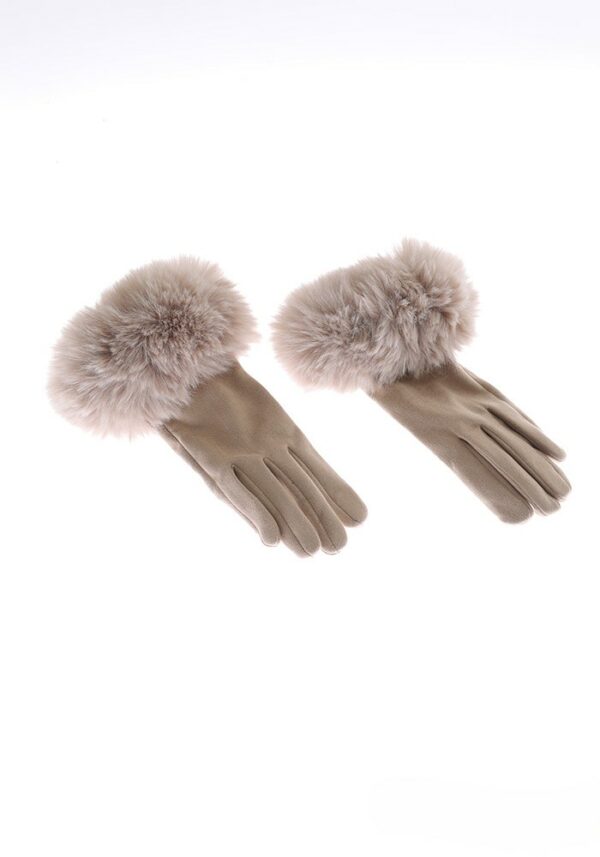 Gants Caresse Royale - Crème