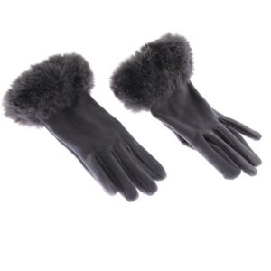 Gants Caresse Royale - Gris Foncé