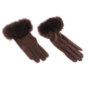 Gants Caresse Royale - Marron Foncé