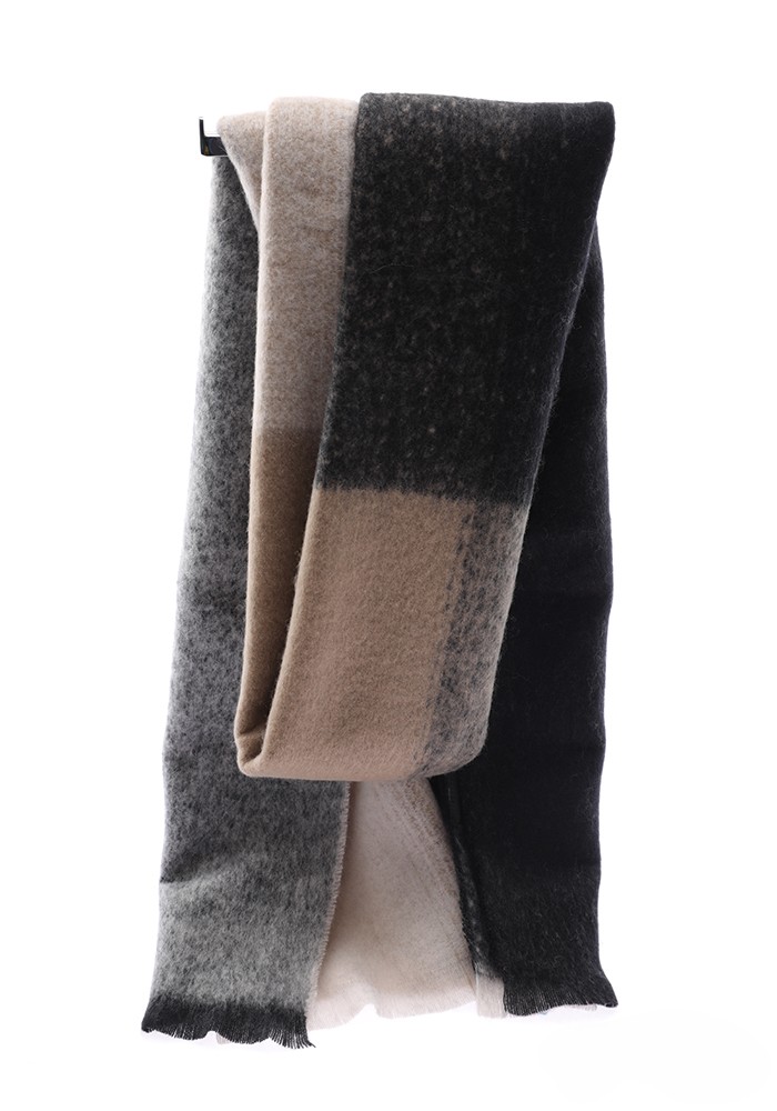 Écharpe Étreinte Boréales - Noir