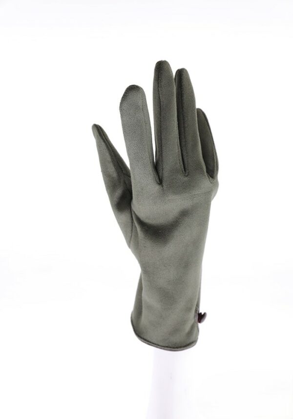 Gants Élégance Subtile - Vert Bouteille – Image 2