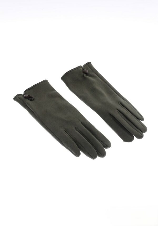 Gants Élégance Subtile - Vert Bouteille