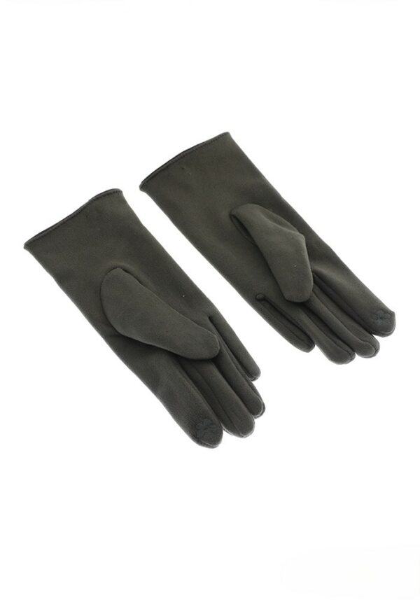 Gants Élégance Subtile - Vert Bouteille – Image 3