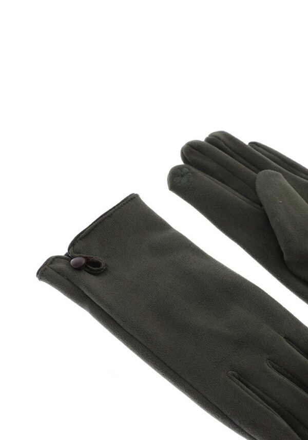 Gants Élégance Subtile - Vert Bouteille – Image 4