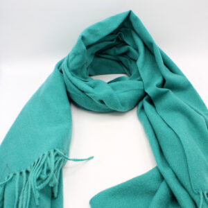 Écharpe Nuage de Soie - Cyan