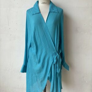 Chemise Douce Brise Bleu Turquoise