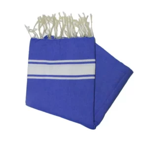 Foutah Classique Bleu Grec