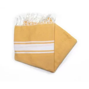 Foutah Classique Jaune Safran