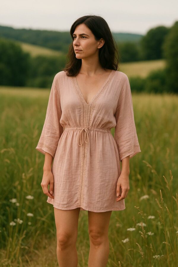 Kimono Nuance de Rose – Image 2